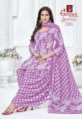 Ganpati andaaz vol 4 chanderi cycle design dress material wholesale